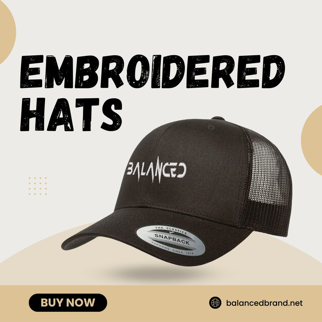 Embroidered Hats